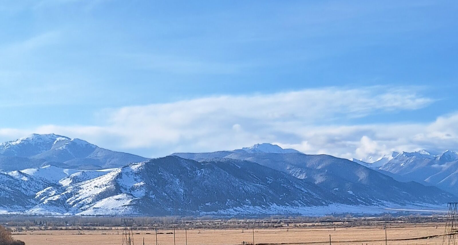Classic Massage Clinic in Whitehall Montana View of mountains