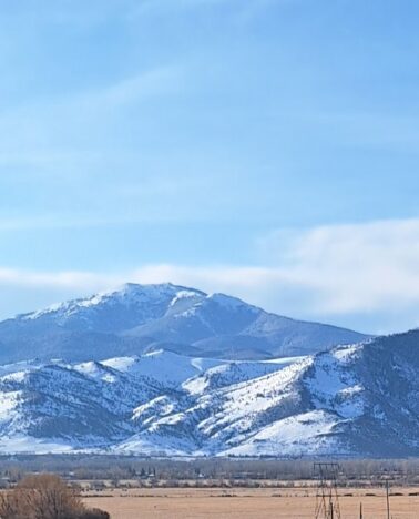 Classic Massage Clinic in Whitehall Montana View of mountains